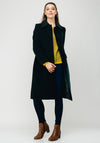 Christina Felix Classic Wool & Cashmere Coat, Forest Green