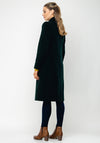 Christina Felix Classic Wool & Cashmere Coat, Forest Green