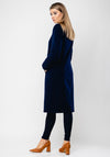 Christina Felix Classic Wool & Cashmere Coat, Navy