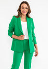 Christina Felix Single Breasted Blazer, Green