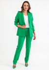 Christina Felix Single Breasted Blazer, Green