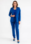 Christina Felix Single Breasted Blazer, Cobalt