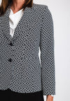 Christina Felix Abstract Print Blazer, Black & White