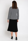 Christina Felix Abstract Print Blazer, Black & White