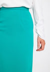 Christina Felix Classic Pencil Skirt, Emerald