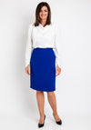 Christina Felix Classic Pencil Skirt, Royal Blue