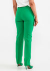 Christina Felix Tailored Slim Leg Trousers, Green