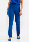 Christina Felix Tailored Slim Leg Trousers, Cobalt