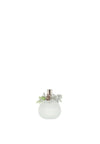 Kaemingk Frosted Glass Candleholder, White