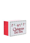 Widdop Christmas Eve box, Green and Red