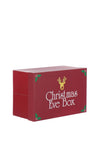 Christmas Eve Box Reindeer, Green & Red