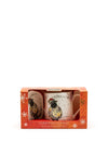 Kooks Christmas Sheep Ceramic Mug & Coaster Set