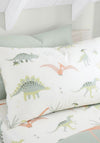 Bianca Home Kids Dinosaur Print Duvet Cover, Natural