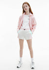 Calvin Klein Girls Colour Block Hybrid Shorts, Rose