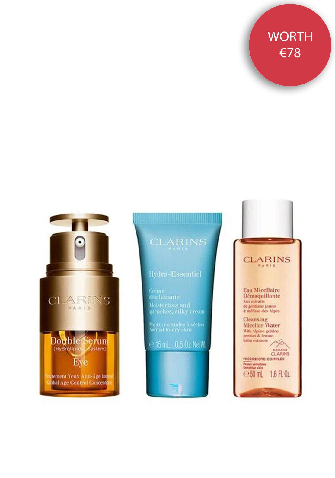 Clarins Double Serum Eye Collection Set McElhinneys