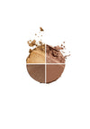 Clarins Ombre 4 Eye Shadows, 04 Brown Sugar Gradation