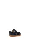Clarks Girls Flash Mouse Shoes, Navy