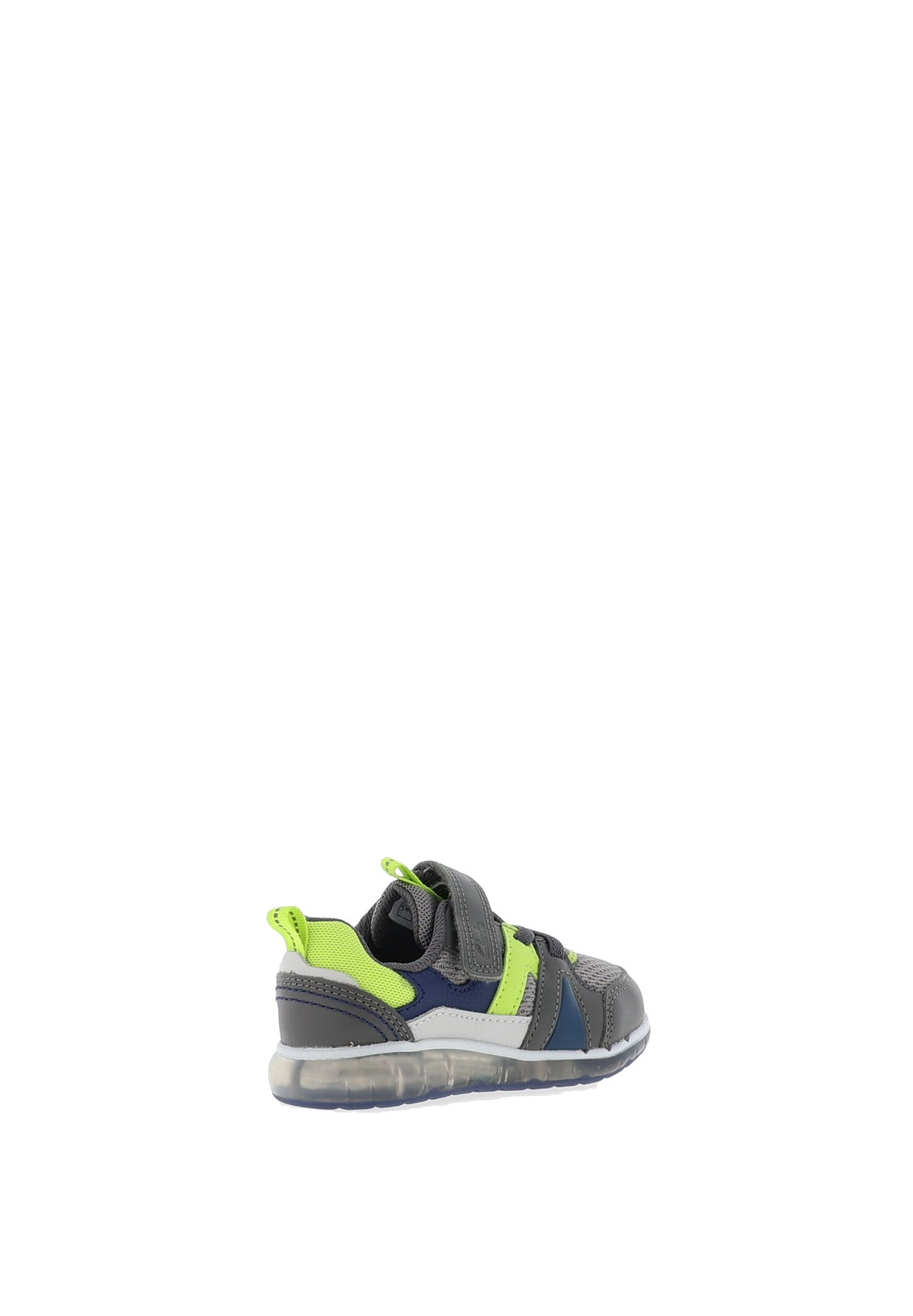Clarks Boys Spark Flash Trainer, Grey Combo