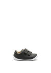 Clarks Baby Boys Roamer Craft Leather Shoes, Grey
