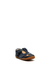 Clarks Baby Girls Roamer Cub Leather Shoes, Navy