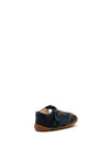 Clarks Baby Girls Roamer Cub Leather Shoes, Navy
