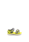 Clarks Baby Boys Surfing Tide Open Toe Sandals, Lime Green