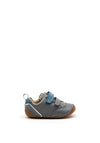 Clarks Baby Boy Tiny Sky Leather Shoes, Grey