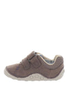 Clarks Baby Boys Tiny Trail Leather Pre-Walking Shoes, Brown