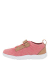 Clarks Girls Tri Move First Shoes, Coral