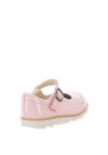 Clarks Baby Girls Crown Jump Patent Leather Shoes, Pink
