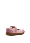 Clarks Baby Girls Flash Bright Leather Velcro Shoes, Pink