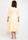 Claudia C Klee A-Line Maxi Dress, Lemon