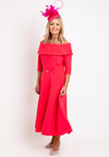 Claudia C Lambrusco Boat Neck Dress, Pink