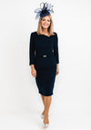 Claudia C Riesling Pencil Dress, Navy