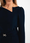 Claudia C Riesling Pencil Dress, Navy