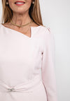 Claudia C Riesling Pencil Dress, Blush