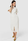 Closet London Ivory Kimono Pencil Midi Dress, Ecru