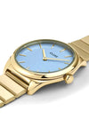 Cluse Womens Feroce Petite Watch, Steel Blue