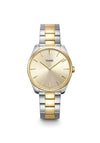 Cluse Féroce Link Watch, Silver & Gold