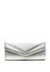 Pomares Envelope Clutch Bag, Cosmos Silver