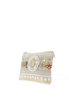 Zen Collection Boho Star Charm Bag, Ivory