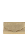 Zen Metallic Envelope Clutch Bag, Gold