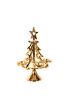 Coach House Christmas Tree Tee Light Decoration, Gold