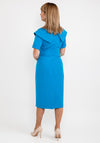 Coco Doll Merri Pencil Shape Midi Dress, Blue