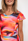 Coco Doll Gilda A Line Midi Dress, Sunrise
