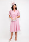Coco Doll Helena Crepe Midi Dress, Blush