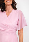 Coco Doll Helena Crepe Midi Dress, Blush