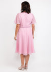 Coco Doll Helena Crepe Midi Dress, Blush
