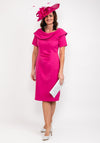 Coco Doll Merri Pencil Shape Midi Dress, Pink