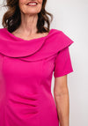 Coco Doll Merri Pencil Shape Midi Dress, Pink